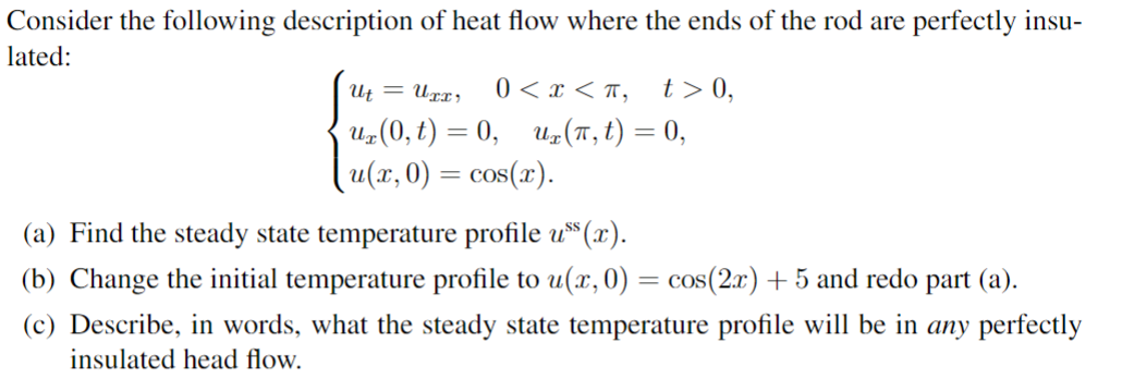 Solved Consider the following description of heat flow where | Chegg.com
