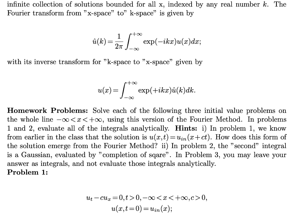 Solved infinite collection of solutions bounded for all x, | Chegg.com