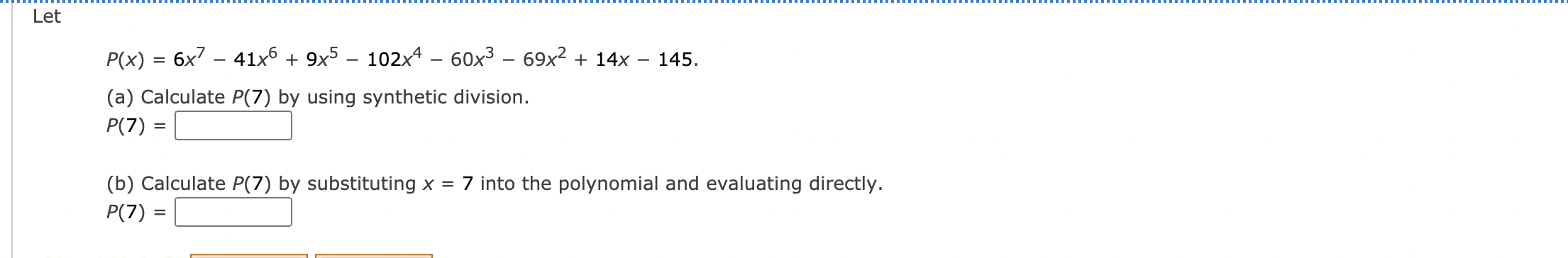 Solved Suppose you were asked to solve the following two | Chegg.com