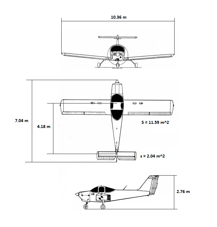 If for the airplane shown in the figure, the engine | Chegg.com