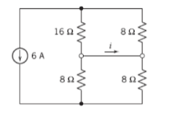 Solved What is the current i in the circuit shown | Chegg.com