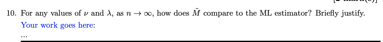 Solved 1 Estimation With Non Identical Independent Poiss Chegg Com