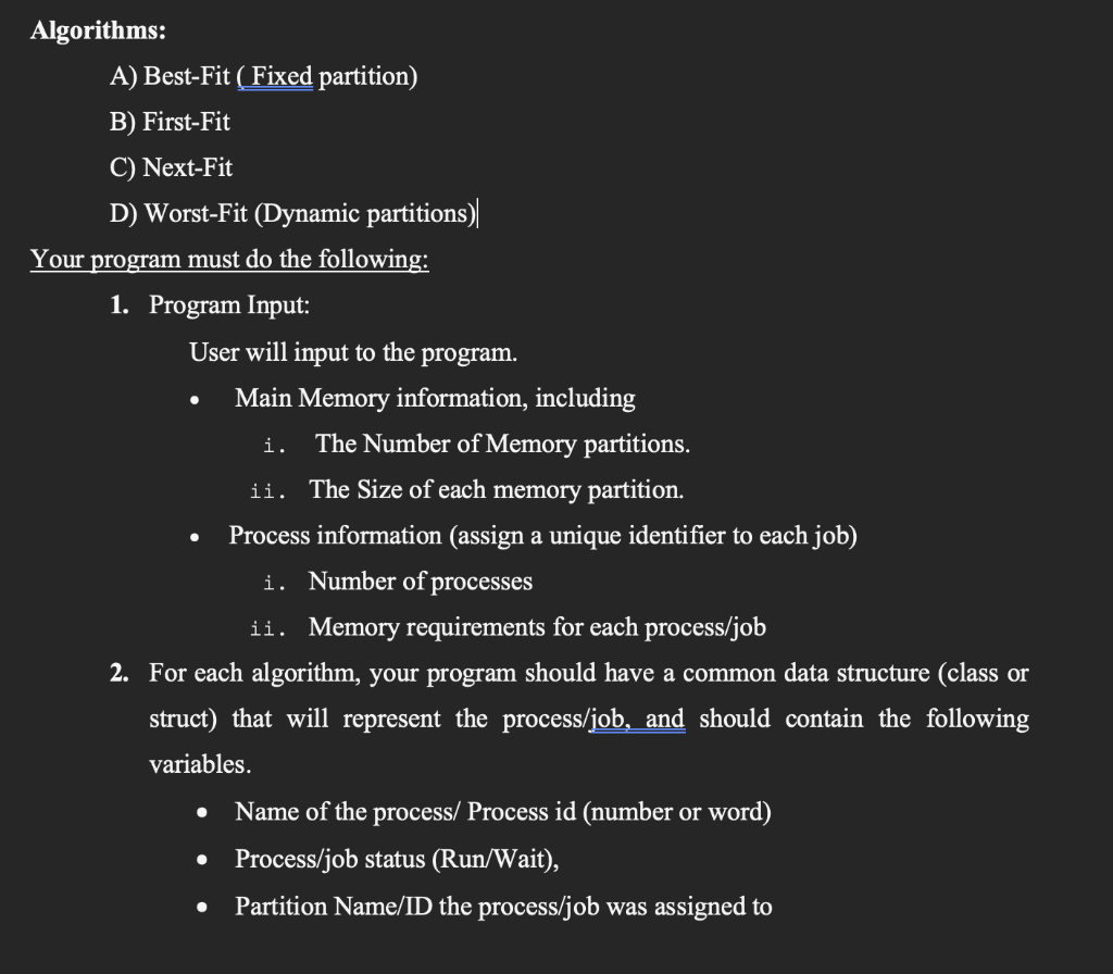 Solved please i want this using C++. have to do this using | Chegg.com