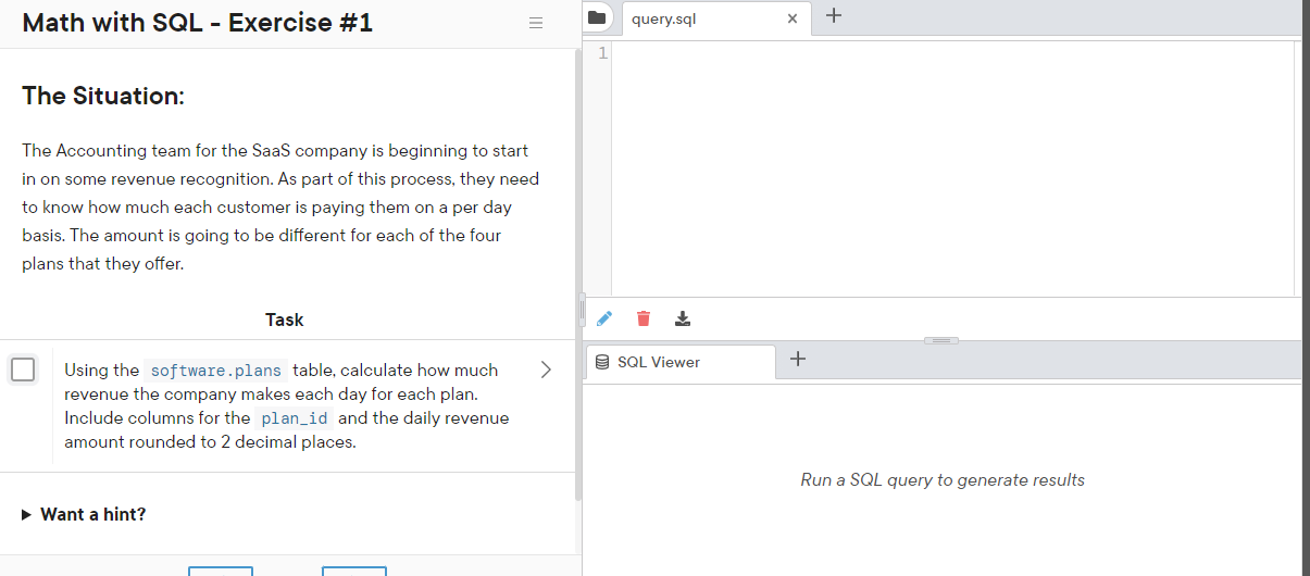 Solved Need help with Math with SQL Background information | Chegg.com