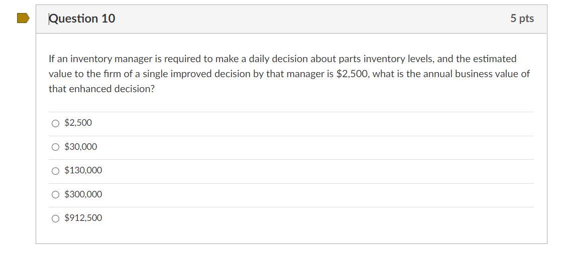 Solved If an inventory manager is required to make a daily | Chegg.com