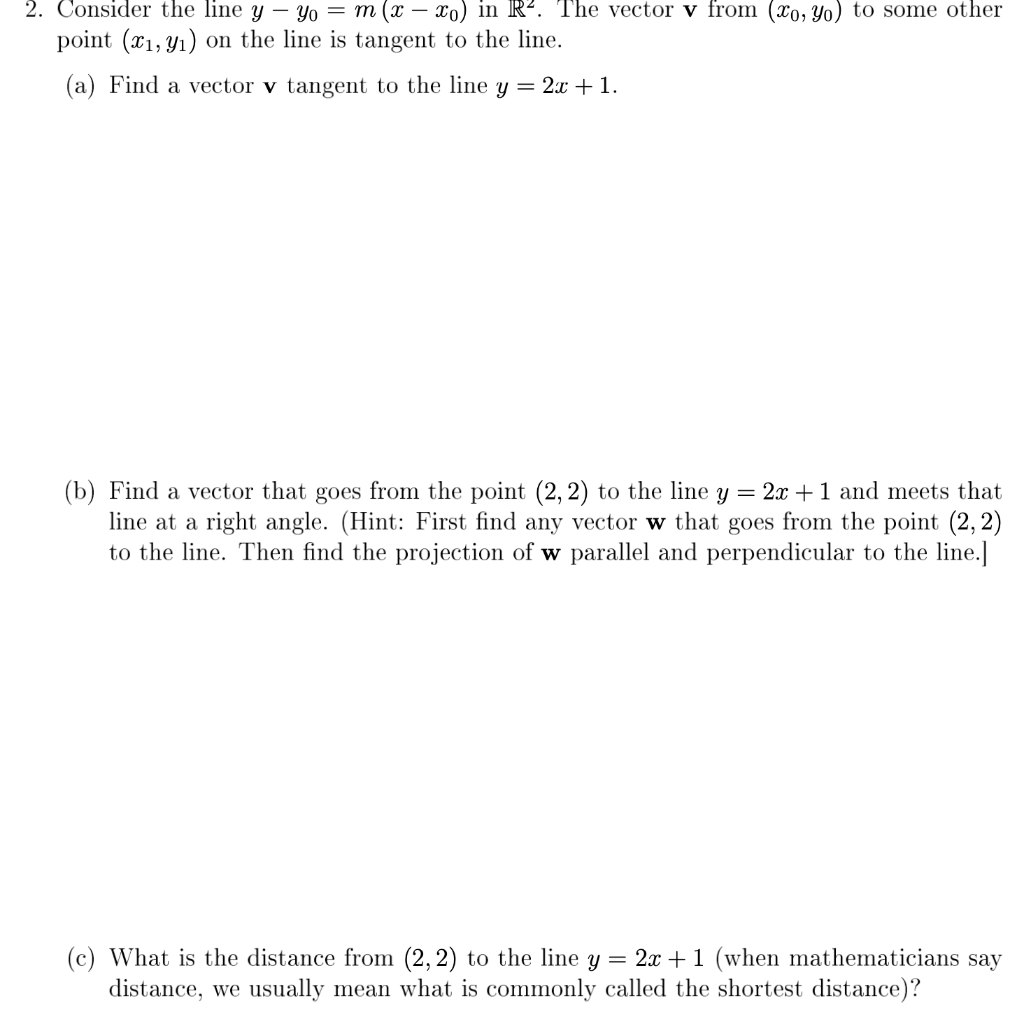 solved-2-consider-the-line-y-yo-m-x-x0-in-r-the-chegg