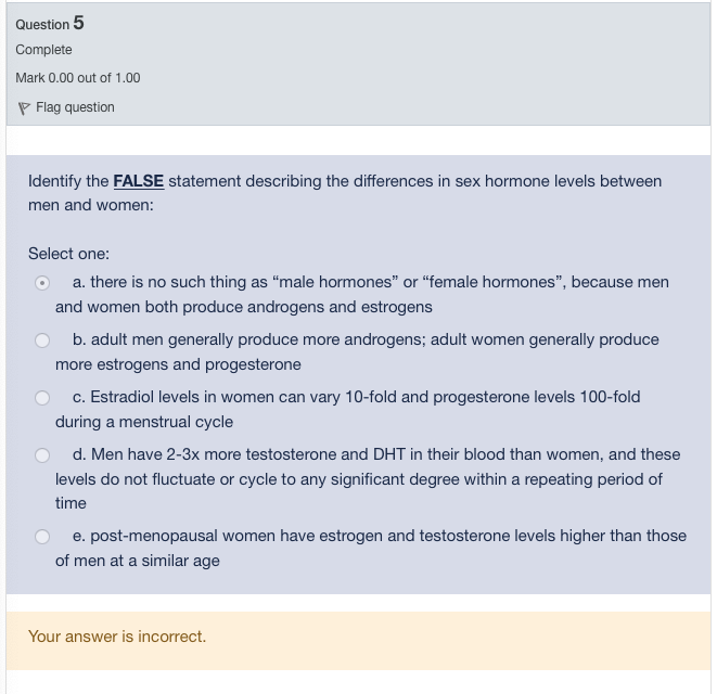 Solved Identify The False Statement Describing The 2722