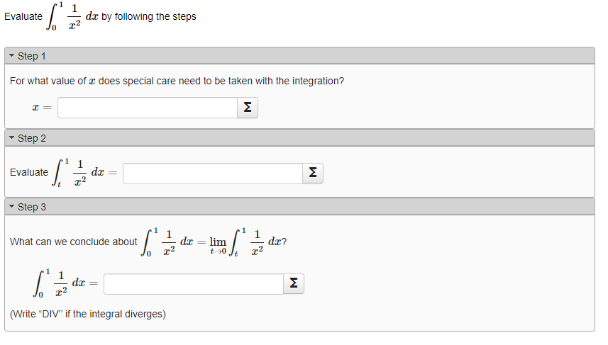 Solved Evaluate ∫01x21dx by following the steps For what | Chegg.com
