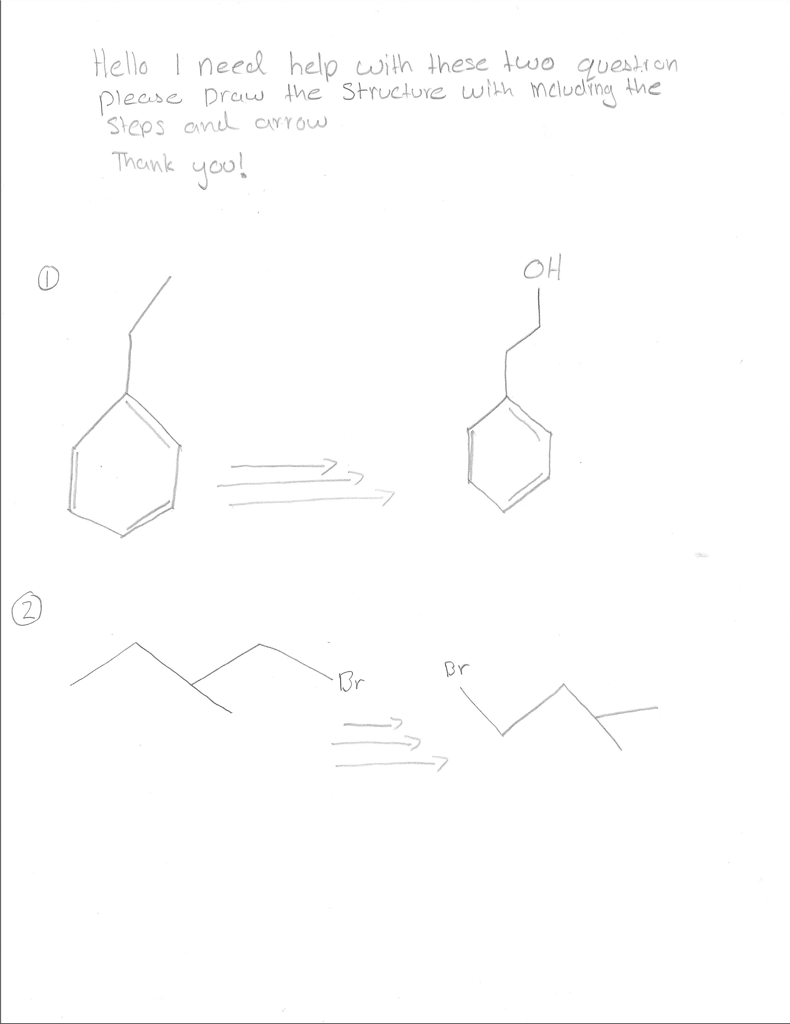 Solved Hello I need help with these two question please Draw | Chegg.com