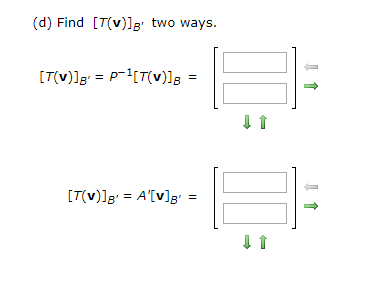 Solved D Find T V G Two Ways T V G P Tv 3 Chegg Com