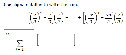 Solved Use sigma notation to write the sum. | Chegg.com