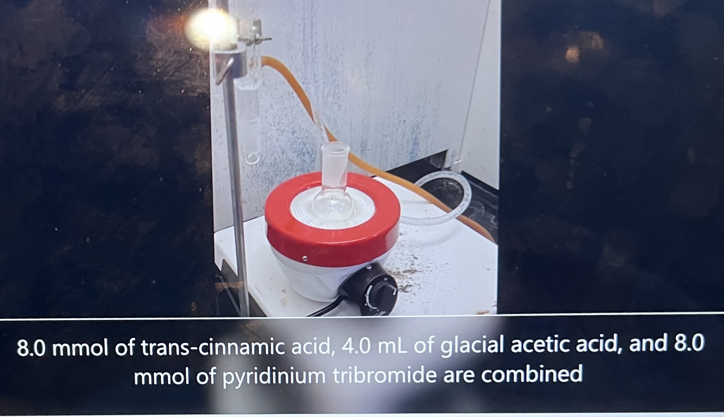 Solved In This Experiment You Will React Trans-cinnamic Acid | Chegg.com