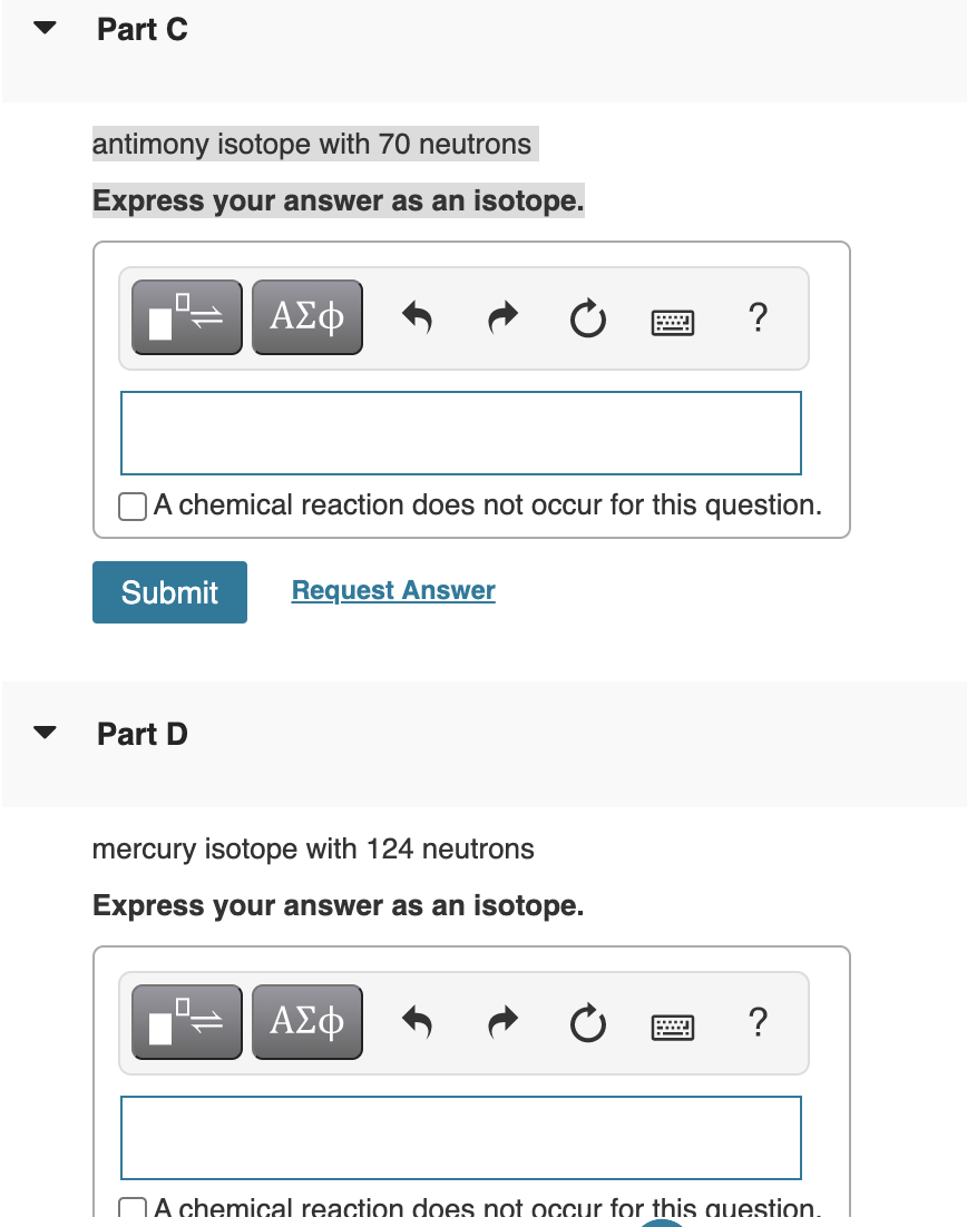 Solved bromine isotope with 49 neutrons Express your answer