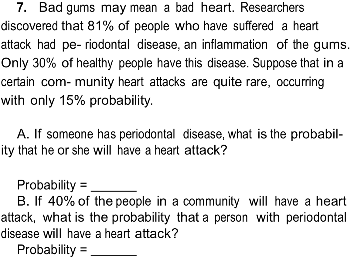 solved-7-bad-gums-may-mean-a-bad-heart-researchers-chegg