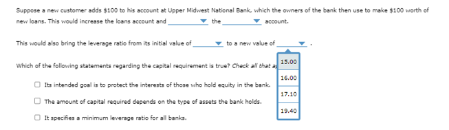 Solved Use The Information Given In Upper Midwest National | Chegg.com