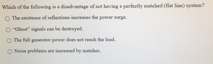 Solved Which of the following is a disadvantage of not | Chegg.com
