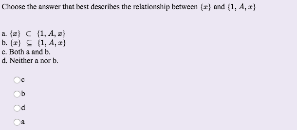 Solved Suppose That A And B Are Sets Defined As Follows Chegg Com