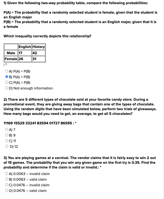 What is the probability we see # 5, 9, 12 at the Big Game next