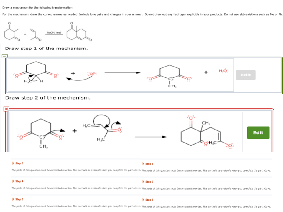 Solved Draw a mechanism for the following transformation: | Chegg.com