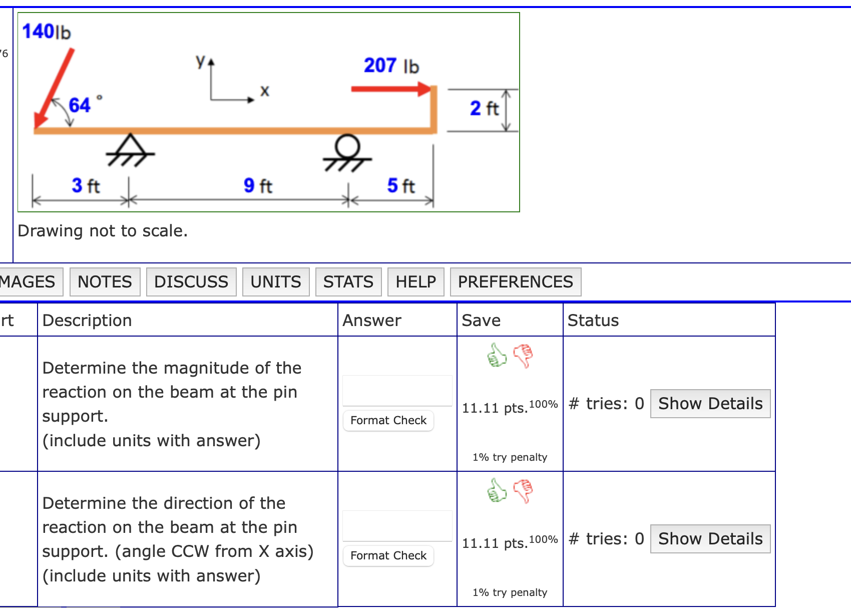 Solved Drawing not to scale.