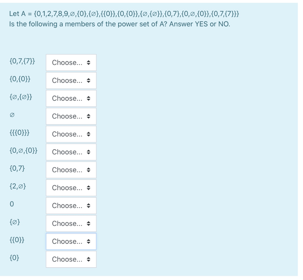 Solved Choose 0 7 0 0 0 0 7 7 It O Chegg Com