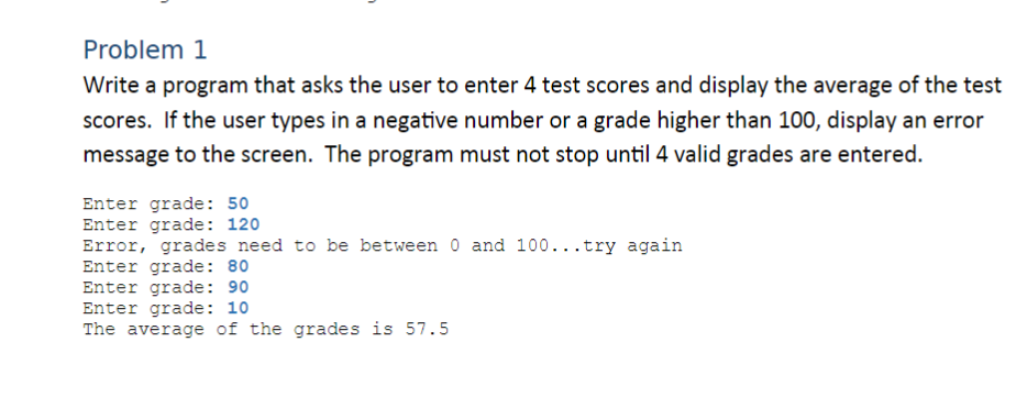 Solved Problem 3 - Validation of Numerical Input Reading | Chegg.com