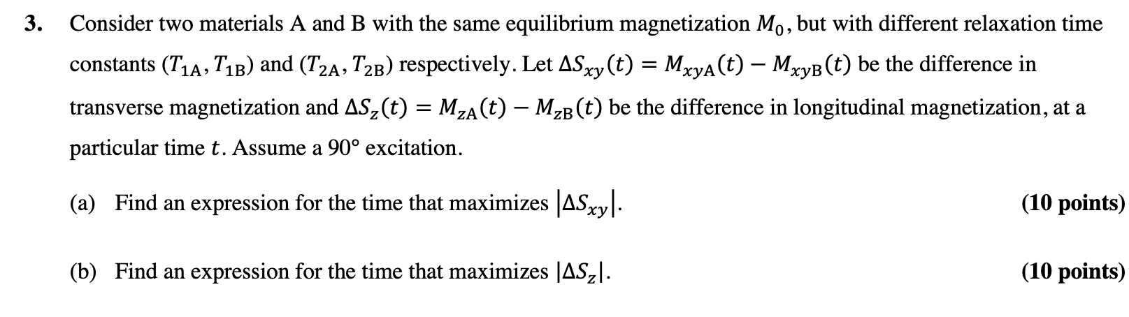 Solved 3. Consider Two Materials A And B With The Same | Chegg.com