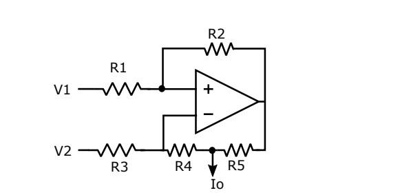 Solved Derive the Modified Howland current source equation | Chegg.com