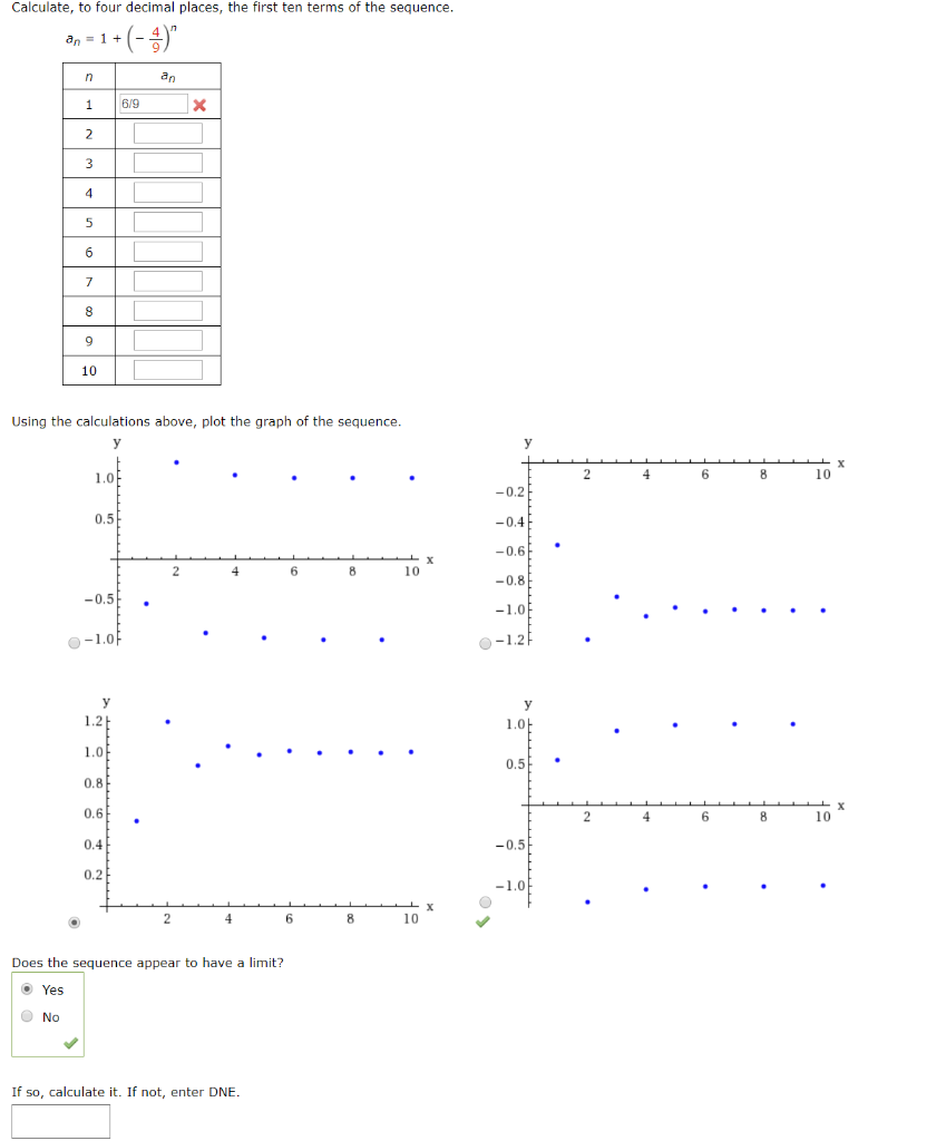 Solved Calculate, to four decimal places, the first ten | Chegg.com