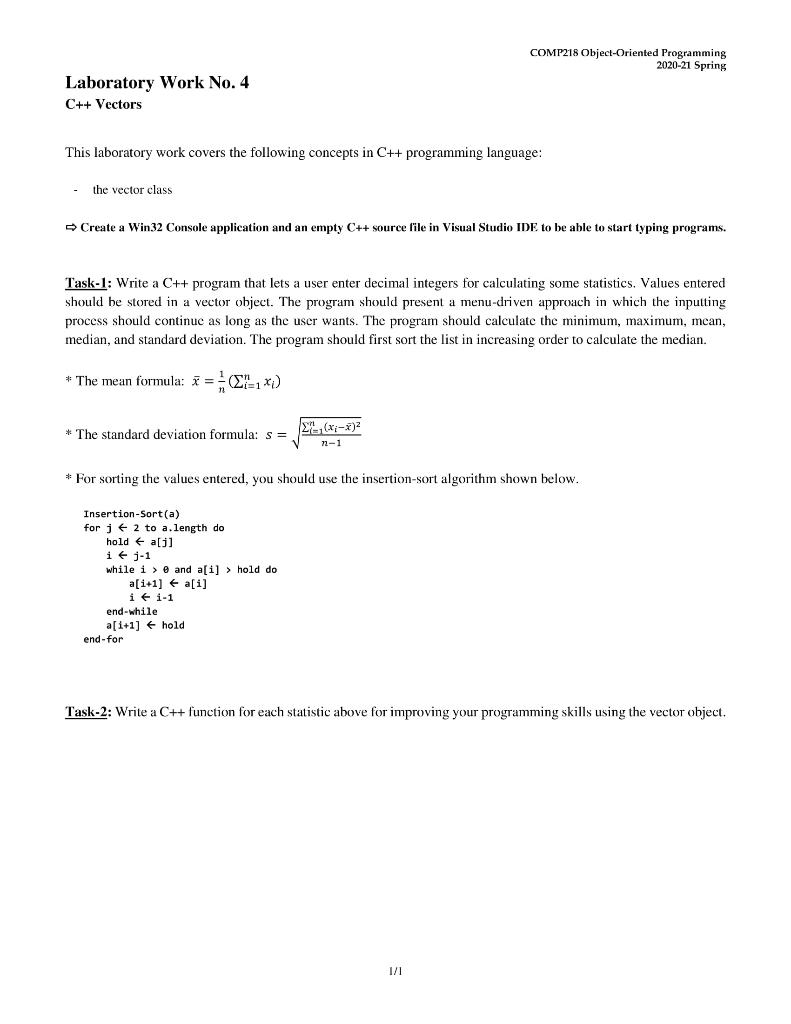 Solved Task-1: Write a C++ program that lets a user enter | Chegg.com
