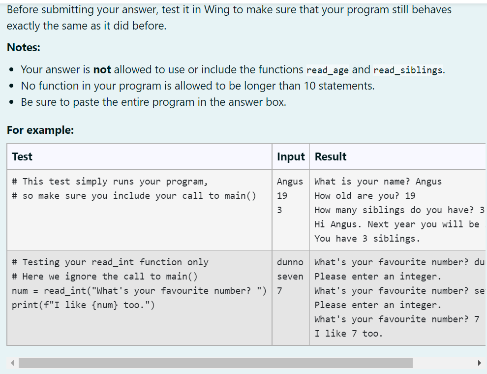 Solved Look carefully at the code for your functions | Chegg.com