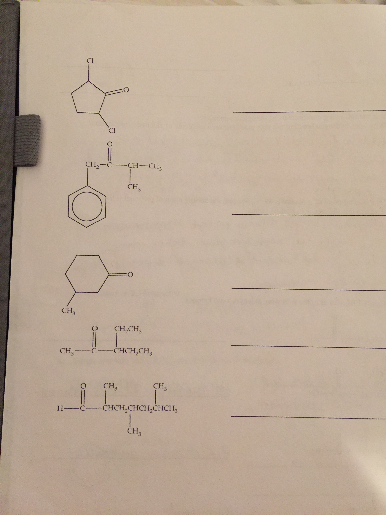 Solved 6 Assign Iupac Names To The Following Aldehydes And 8550