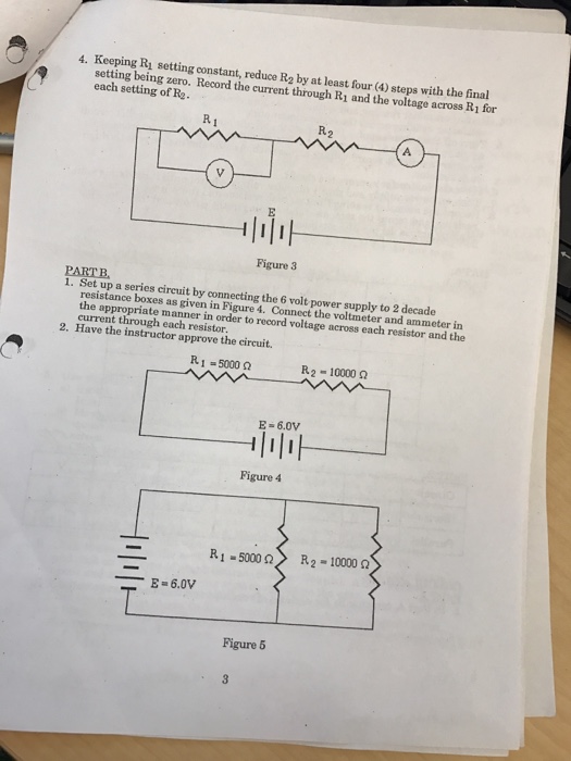 EXPERIMENT 4 OHM'S LAW RESISTANCE IN SERIES AND