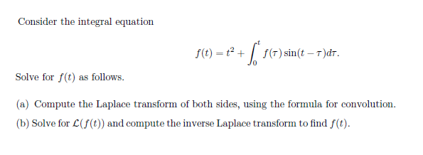 Solved Consider the function where t + sin(t) +g(t) f(t) 0 | Chegg.com