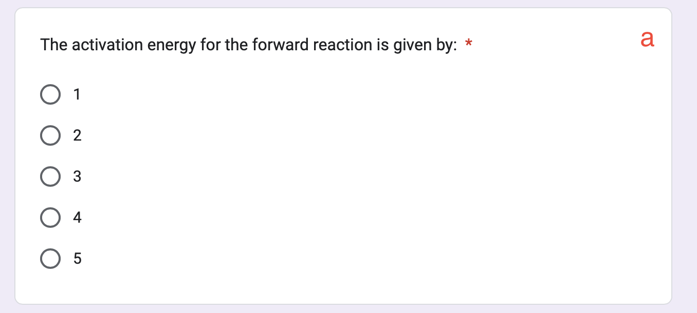 Solved The Potential Energy Diagram For A Reaction Is Shown | Chegg.com