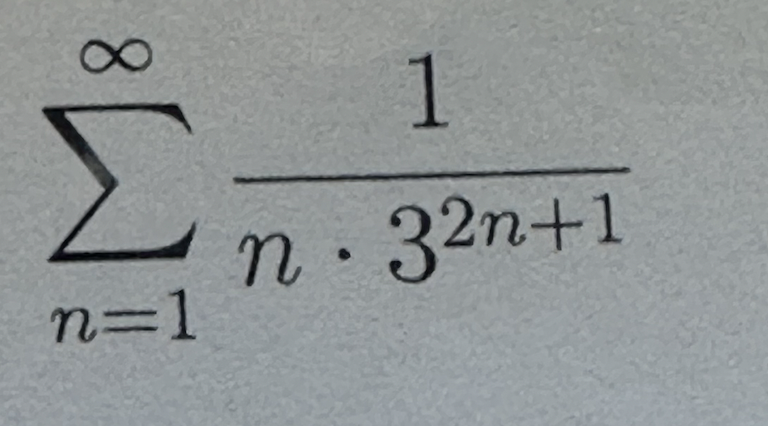 Solved ∑n=1∞n⋅32n+11 | Chegg.com