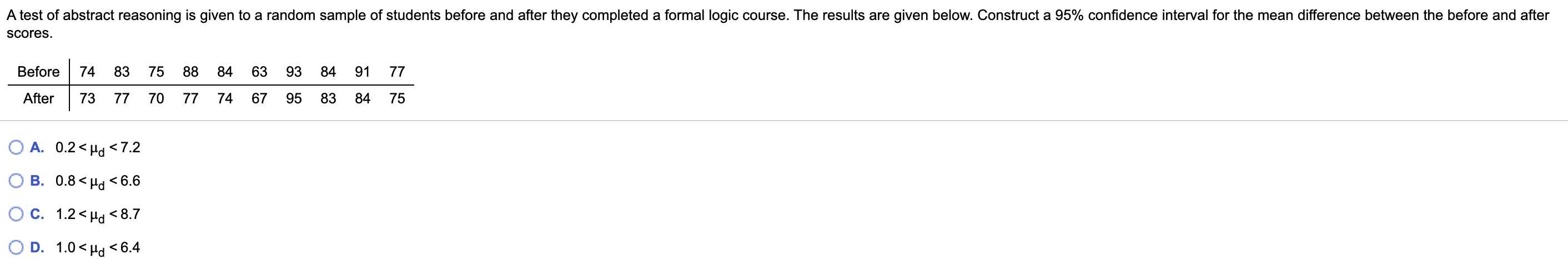 Solved A test of abstract reasoning is given to a random | Chegg.com