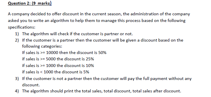 solved-question-2-9-marks-a-company-decided-to-offer-chegg