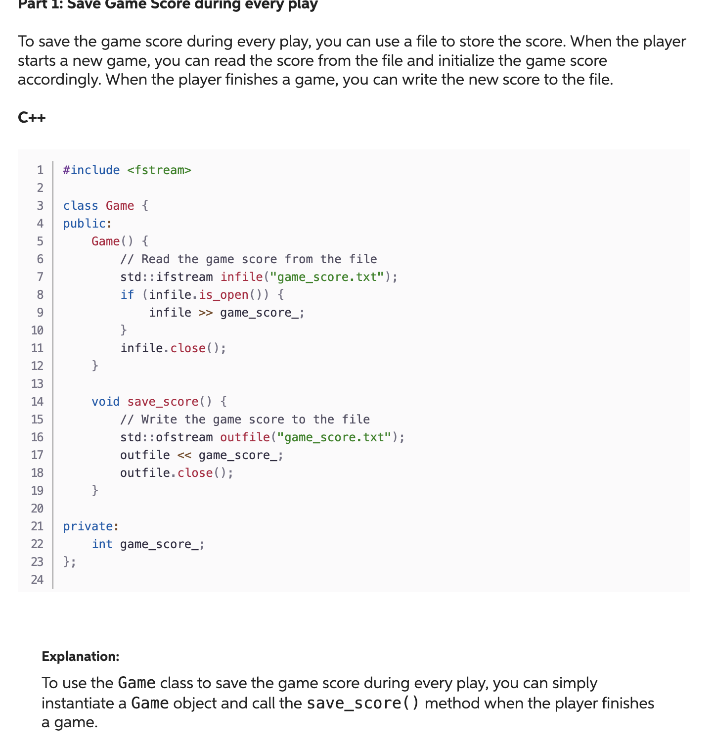 Solved please give me the full code adding all those new | Chegg.com