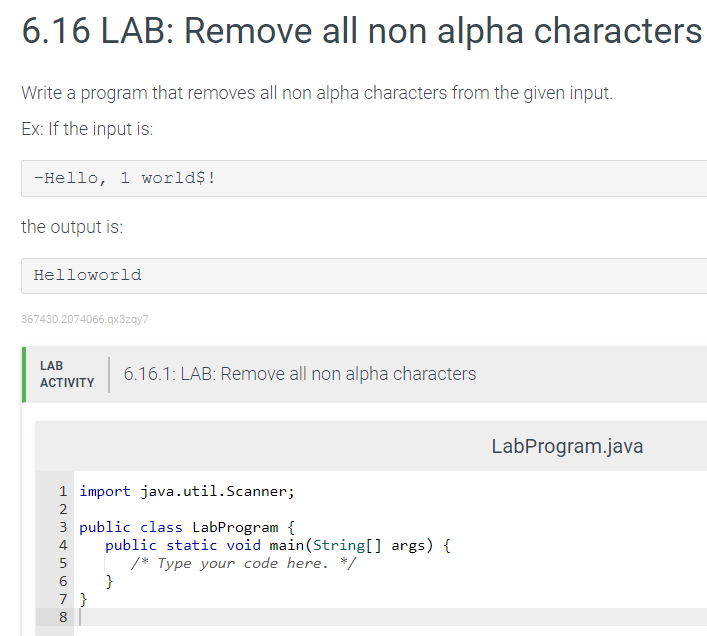 Remove All Non Alpha Characters Java