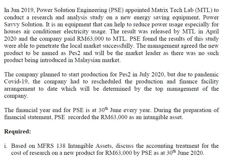 Solved In Jun 2019, Power Solution Engineering (PSE) | Chegg.com