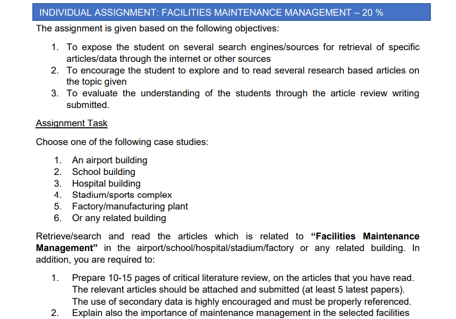 literature review on case history