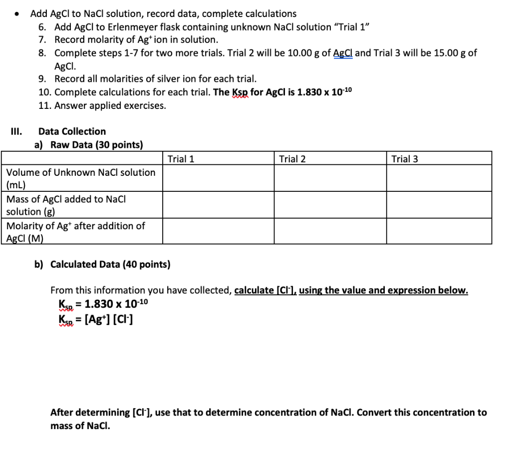 Solved I. Objective In this lab you will be determining the | Chegg.com