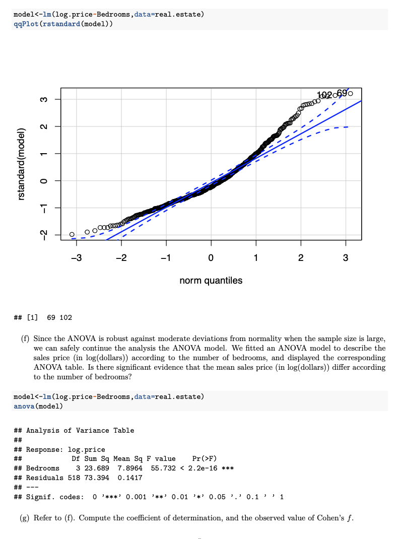 2. A city tax assessor was interested in predicting