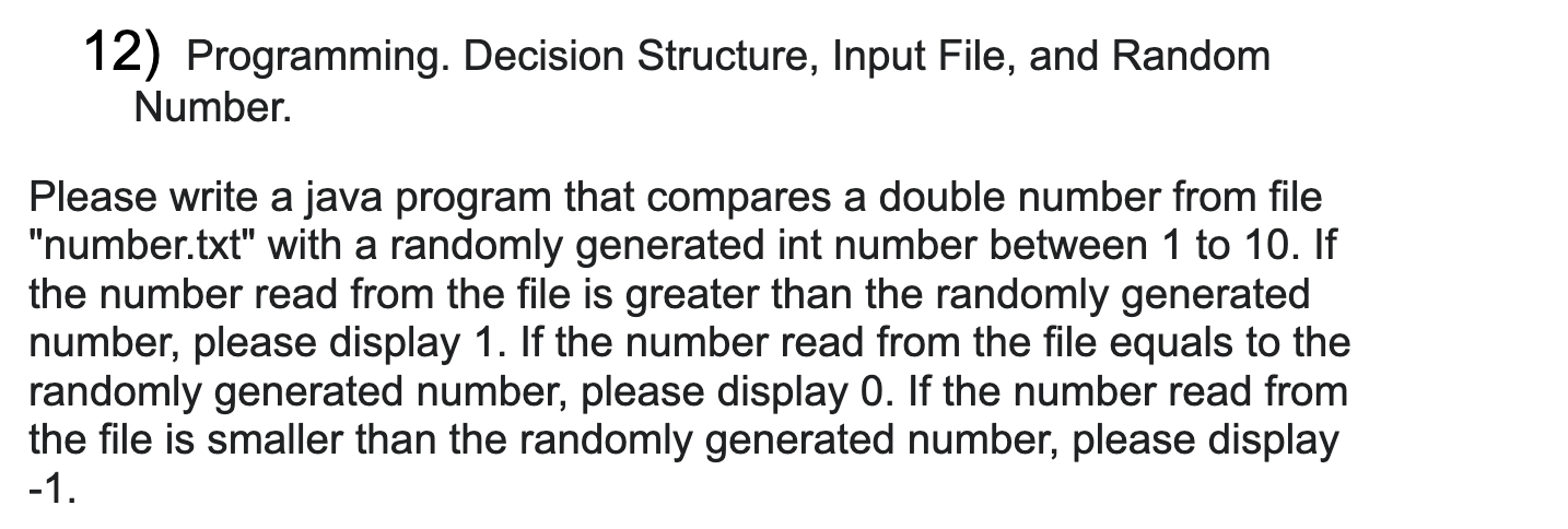 Solved 11) Programming. Loop and output file. Please write a | Chegg.com