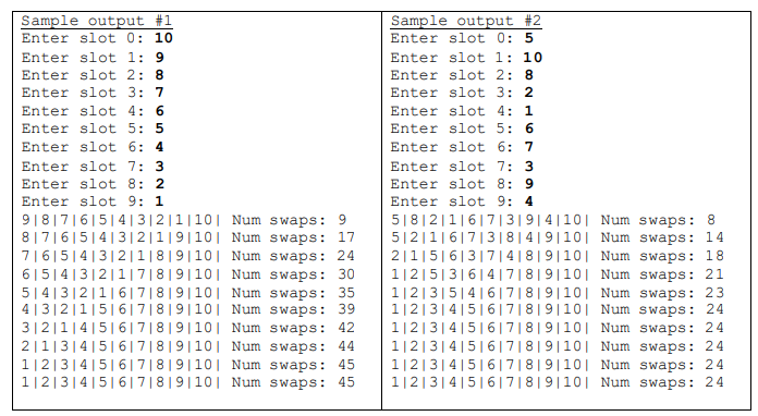 Solved C++ please, Lab8A: For this part of the lab, refer to | Chegg.com