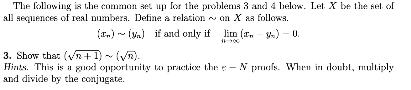 Solved The following is the common set up for the problems 3 | Chegg.com