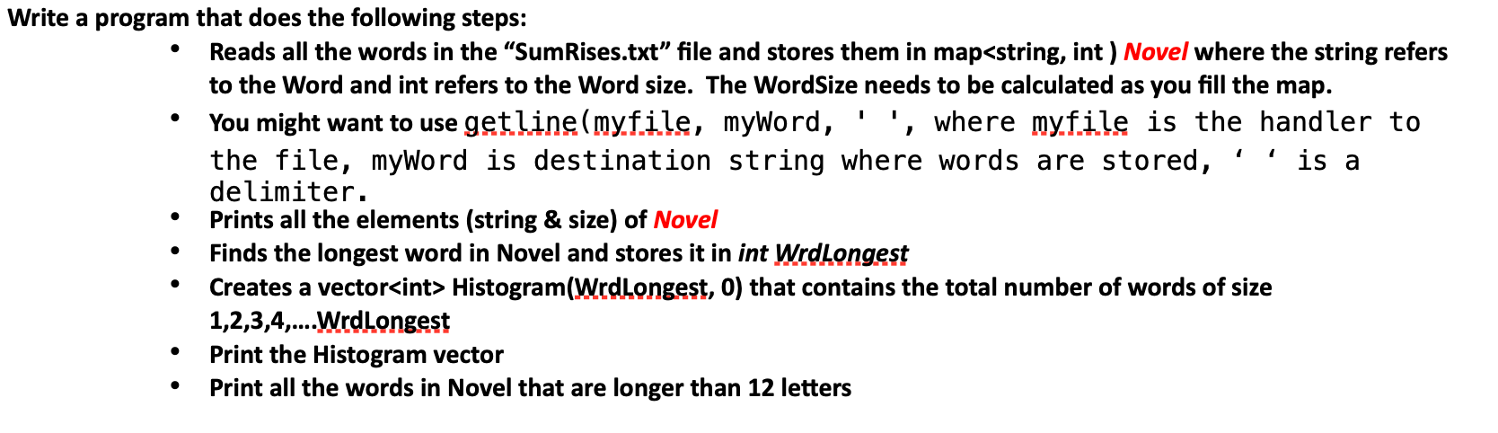 Solved Write a program that does the following steps: - | Chegg.com