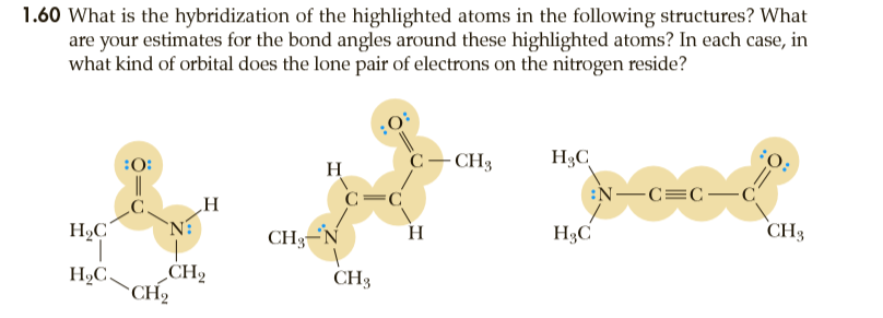 Solved 1.57 Describe each highlighted bond in terms of the | Chegg.com