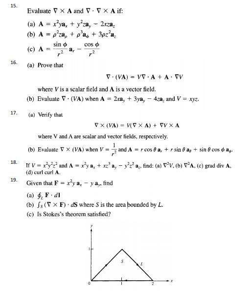 Solved 6 7 Transform The Following Vectors To Cylindric Chegg Com